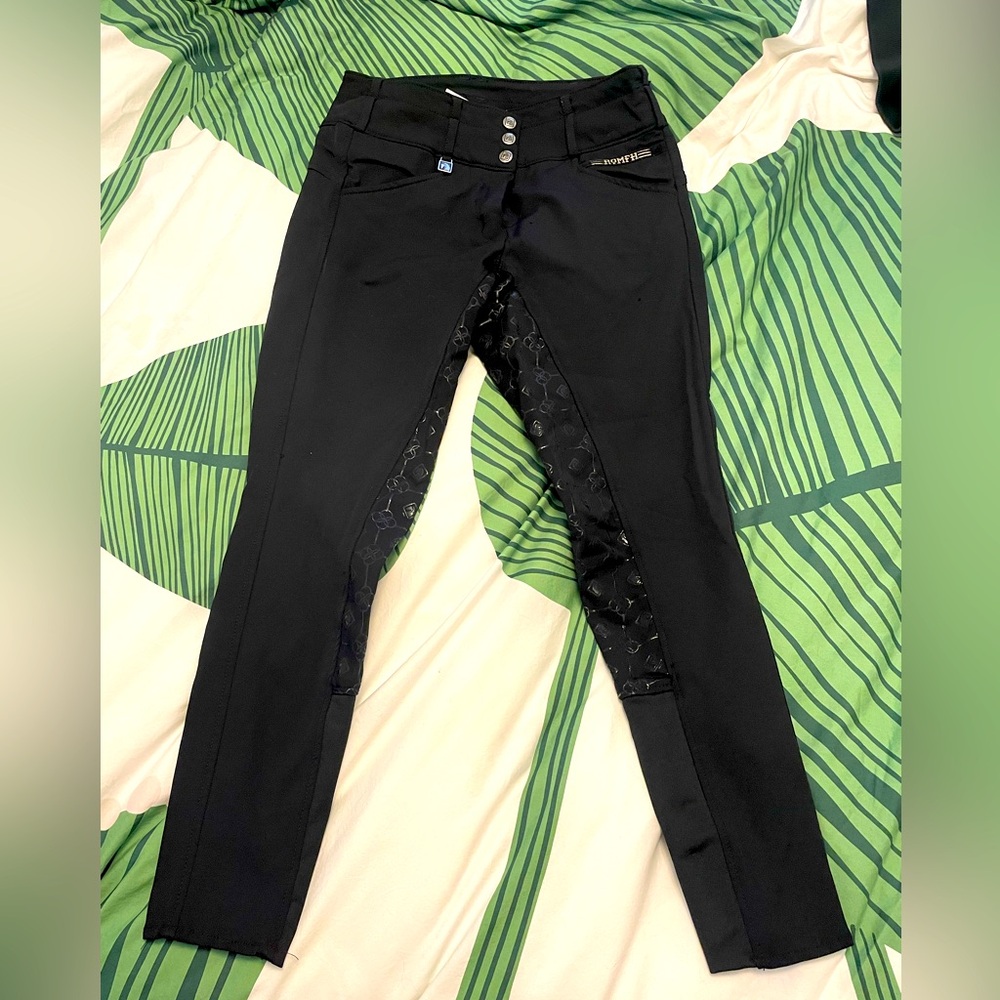 🖤 Fullseat Black Romfh Breeches - Size 30 🖤